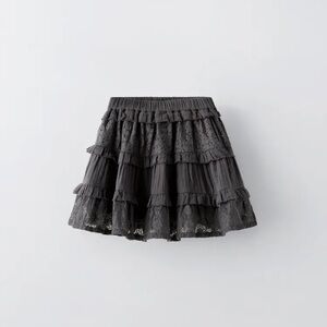 Zara kids girls lace skort